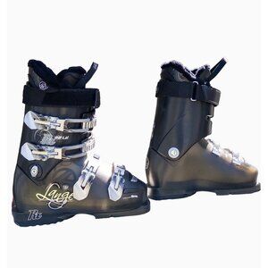 Lange Exclusive RX 80 LV Ski Boots Womens Narrow 24.5 US Size: 8 Black Like New